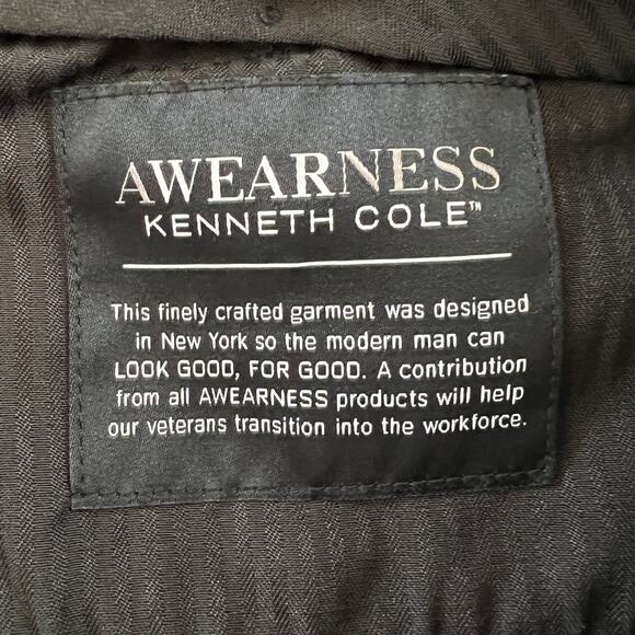 Awearness Kenneth Cole NWT Modern Fit Suit Separates Pants, Blue Size 36 - Picture 8 of 9